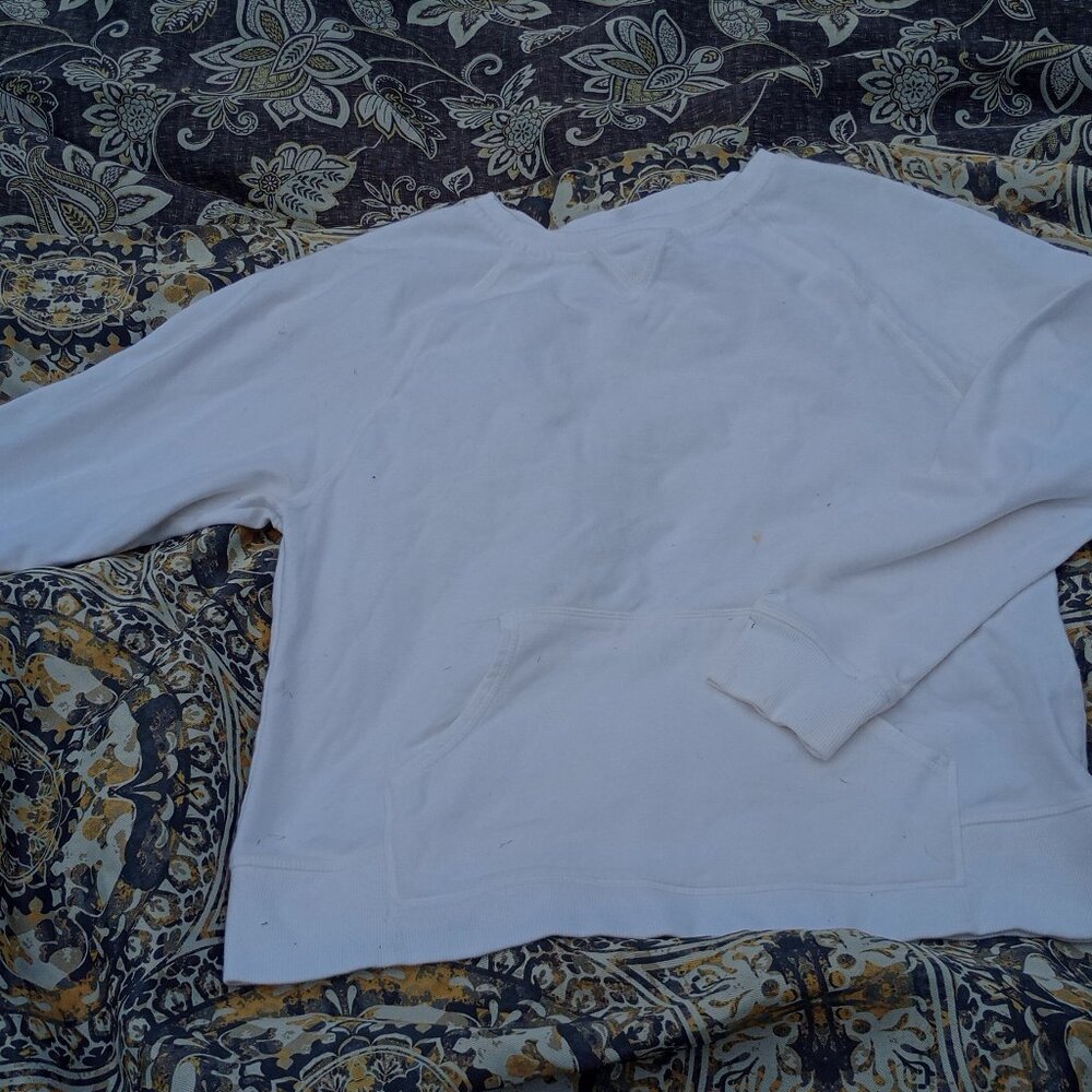 Champion Plain White Sweater